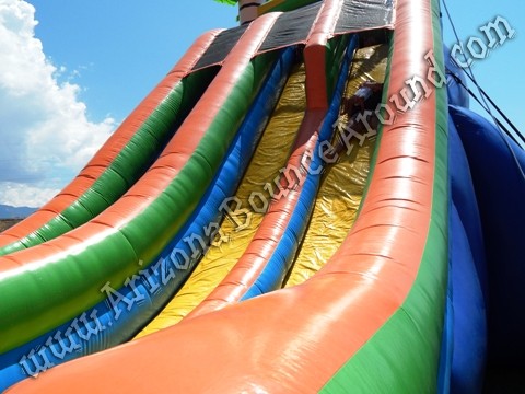 where can i rent a 24 foot dual lane water slide in Arizona